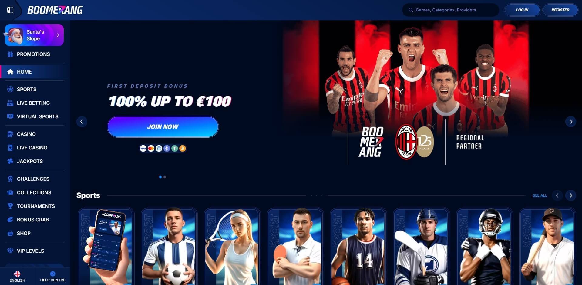 Boomerang Bet Recenzija 1